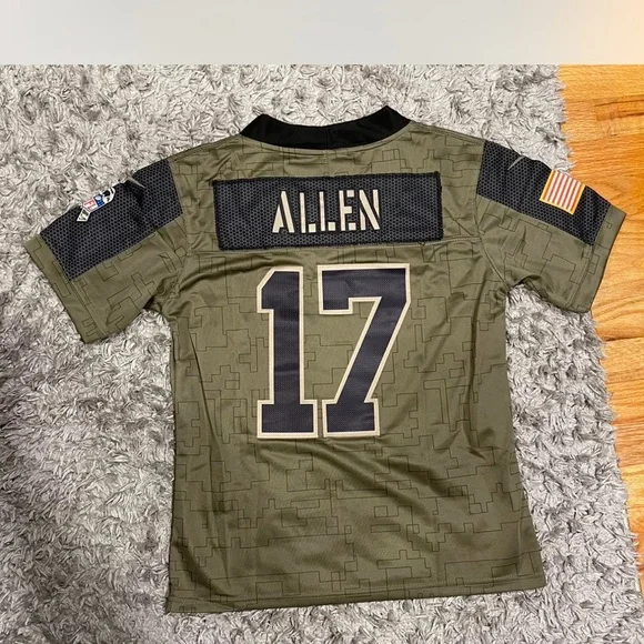 Limited Edition Army Josh Allen Buffalo Bills Jersey